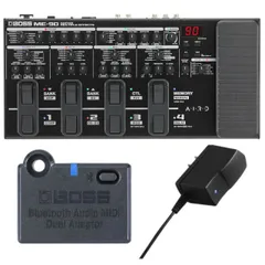 値下げ！美品☆BOSS ME-8 マルチエフェクター 専用ACアダプター付属 BOSS ME-8 【中古】【専用アダプター付】【90年代サウンド