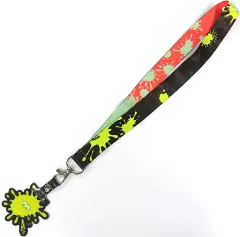 【中古】ストラップ イカ(イエロー)/ハンドストラップ フォンタブ＆ストラップ 「一番くじ スプラトゥーン3 第二弾」 F賞