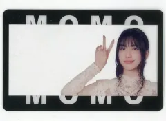 【中古】キャラカード モモ クリアカード SELFIE FLAME VER.(枠：黒/ヨコ) 「MISAMO JAPAN SHOWCASE 2023 “Masterpiece” OFFLINEくじ」 参加賞