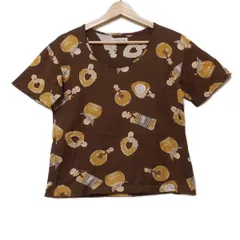 #anc カネコイサオ KANEKO ISAO カットソー 半袖 ニット リボンモチーフ 茶 レディース [950402] 2025年最新】カネコイサオ レディース 半袖(Tシャツ) Tシャツ