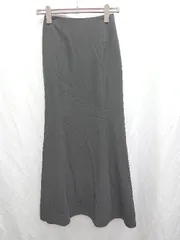 ◇ ◎ ●未使用● ⊂ Heather ヘザー ロング丈 マーメイド スカート サイズS ブラック レディース P  【1409090040894】のサムネイル