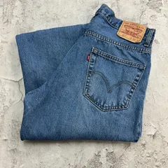 Levi's 550 W36 L34 カットオフデニム Levi\u0027s 550W34×L34 Denim Jeans リーバイス 550 ブルーデニム