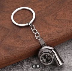 【新品】【未使用品】ターボチャージャー型キーホルダー マルチカラー 、ブラック