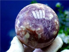 天然～愛の守護石～夢幻紫水晶アメジスト丸玉YTB83G1/164G04 天然～愛の守護石～夢幻紫水晶アメジスト丸玉YTB83G1/164G04