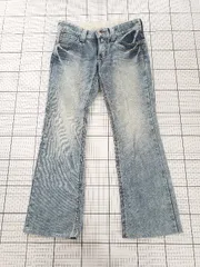 ◇ Θ EDWIN エドウィン 411XVL ウエスタン ブーツカット デニム パンツ サイズS サックスブルー系 メンズ E  【1509100083306】