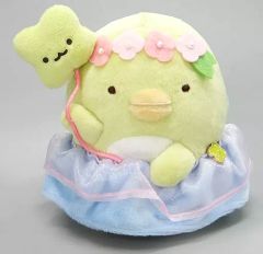 タグ付き すみっコぐらし とかげ 妖精+ざっそう 花かご セット売り