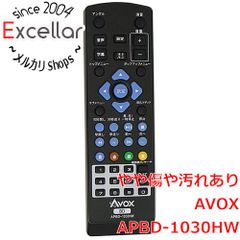 AVOXブルーレイプレーヤーリモコン APBD-1030HW - メルカリ