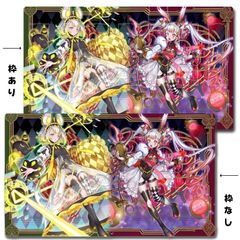 M∀LICE<P>White Rabbit　M∀LICE<P>Dormouse　マリス　ドーマウス　ホワイトラビット　マット　遊戯王　プレイマット　ラバーマット