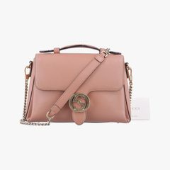 グッチGucciインターロッキングGピンクレザー510302A025691283