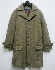 90s ヴィンテージ POLO SPORT RALPH LAUREN｜ポロスポーツ ラルフローレン ウーマン ヘリンボーン ツイード ウール ロングコート