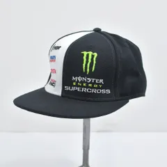 2017 Monster Energy Supercross モンスターエナジー オフィシャル 6パネルキャップ AMAスーパークロス モトクロス 公式 アドバタイジング