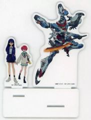 [중고] 아크릴 스탠드 아크릴 패널 마추 & 냐안 & GQuuuuuuX 비주얼 스탠드 [이치 반 쿠지 ONLINE 기동 전사 Gundam GQuuuuuuX (지크 악스)] B 상