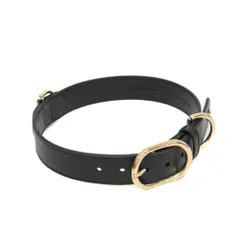 グッチ(Gucci) インターロッキングG 695256 犬 首輪 レザー ブラック