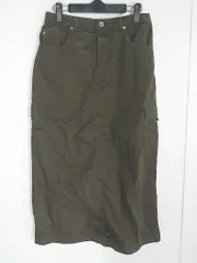 ◇ EASTBOY イーストボーイ ロング タイト スカート サイズ11 カーキ系 レディース 【中古】 【1002801008512】