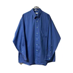 90s VAN HEUSEN シャツ ロイヤルブルー 青 ブルー  ボタンダウンシャツ  古着 ヴィンテージ