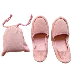 ☆ ピンク ☆ M(24-24.5cm) ☆ 携帯スリッパ 室内履き 洗える 携帯スリッパ レディース 折りたたみ 折り畳み 学校行事 参観日 ルームシューズ スリッパ 携帯用スリッパ 室内履き 学校 フォーマル 入学式 卒業式 洗える 洗濯可 授業参観