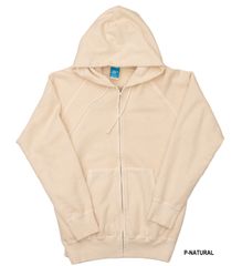 Good On RAGLAN ZIP HOOD SWEAT P-NATURAL