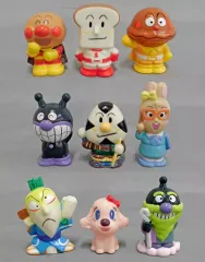 【中古】食玩 トレーディングフィギュア 全9種セット 「あつまれアンパンマン3」