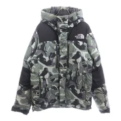 THE NORTH FACE (ザノースフェイス) NOVELTY BALTRO LIGHT JACKET ノベルティ バルトロライト ナイロン ジップアップダウンジャケット カモ柄 カーキ ND91951