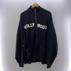 【中古】DAIRIKU 24SS "HOLLYWOOD" Drivers Knit ブラック サイズL 24SS K-6　ダイリク[24]のサムネイル