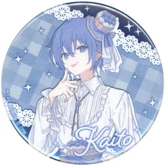 【中古】バッジ・ビンズ KAITO(PARTY) 「COCOLLABO×piapro 39Culture 2023 EXTRA PARTY ＆ COSPLAY トレーディング 大き目メタリック缶バッジ」