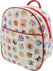 新入荷　アンパンマン オールスター柄リュック ANC-3500 ANPANMAN 約24×23×11.5cm 日本製 アイボリー