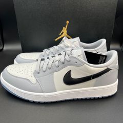 新品 30cm Nike Air Jordan 1 Low Golf ナイキ エアジョーダン1 ロー ゴルフ "ウルフグレー/フォトンダスト/ホワイト/ブラック" DD9315-002 スニーカー