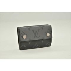 ヴィトン モノグラム エクリプス リバース ディスカバリー コンパクト ウォレット 三つ折り財布 M45417