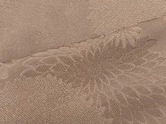 珍品 未使用品 洒落袋帯 射手座 キューピット 紅藤色 3m74cm 正絹  