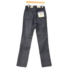 デッドストック　リーバイス　519 コーデュロイ　usa製 W31 ブルー 80s ビンテージ Levis 519 ストレート コーデュロイパンツ W31