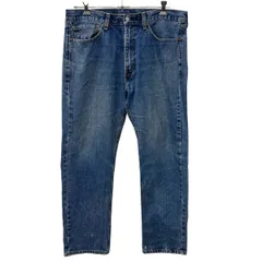 Levi's 505 デニムパンツ W36 インディゴブルー リーバイス ジップアップ メキシコ製 アメカジ ジーンズ 古着卸 アメリカ仕入 2509-417