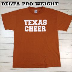 DELTA PRO WEIGHT Tシャツ TEXAS CHEER オレンジ M