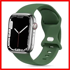 【送料無料 】クローバー_38mm/40mm/41mm S/M THWALK コンパチブル Apple Watch バンド ベルト 柔らかいシリコン素材のスポー