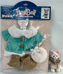 ディスニー ダッフィーのおともだち リーナ・ベル ぬいぐるみバッジ、コスチューム 2種セット　まとめ売り