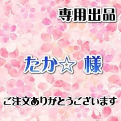 ●たか☆様　専用出品●