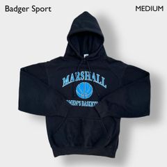 Badger Sport アーチロゴ プリント プルオーバー パーカー バスケ