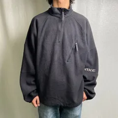 00年代 NIKE ナイキ ハーフジップ フリースプルオーバー メンズXL相当 