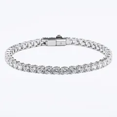 スワロフスキー ブレスレット Matrix Tennis bracelet マトリックス テニス ブレスレット ラウンドカット シルバー クリア 5648937