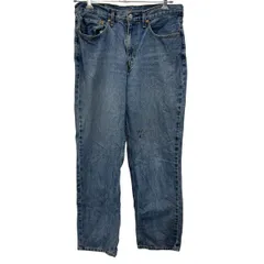 Levi's 550 デニムパンツ W34 ブルー リーバイス ジップアップ リラックスフィット カジュアル ジーンズ 古着卸 アメリカ仕入 2507-512