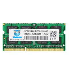 【数量限定】Motoeagle DDR3L 1600 MHz PC3L-12800 8GB SO-DIMM 1.35V (低電圧) / 1.5V（常圧） 204Pin ノートPC用メモリ Mac 対応