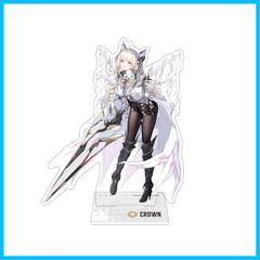 【新着商品】アクリル製 約W50～104×H106mm以内 クラウン アクリルスタンド 勝利の女神：NIKKE アルジャーノンプロダクト