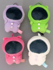 【中古】キーホルダー 集合 パジャマパーティーズセット(マスコット4体セット) 「ちいかわ なんか小さくてかわいいやつ」