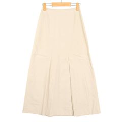 FRAGILE フラジール 通年★ フレア ロング マキシ スカート Sz.36 レディース 白