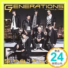 Sing it Loud (CD+DVD) [CD] GENERATIONS from EXILE TRIBE_02