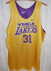 USED タンクトップ NIKE ジュニア レイカーズ 31 MADE IN USA XL アメリカ仕入れ