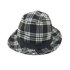 DANCE WITH DRAGON ダンスウィズドラゴン  ハット チェック柄 ブラック系 フリー [240101381993] ゴルフウェア ストスト