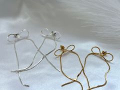 ピアス　リボン　ILP-07
