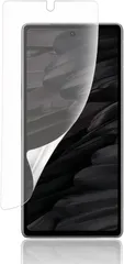 JACRON ガイド枠付き・簡単な貼り付け方Google Pixel 7 Pro ガラスフィルム 柔らかいTPU素材 指紋認証対応 剥がしにくい 気泡ゼロ 傷修復 Pixel7 用 保護フィルム 全面 3D曲面(TTY-ICM-557)