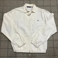 polo Ralph　Lauren　ポロ　ラルフローレン　スイングトップ　白　珍色