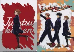 【中古】クリアファイル 釘崎野薔薇＆集合 A4クリアファイル2枚セットB JF2022 Ver. 「呪術廻戦」